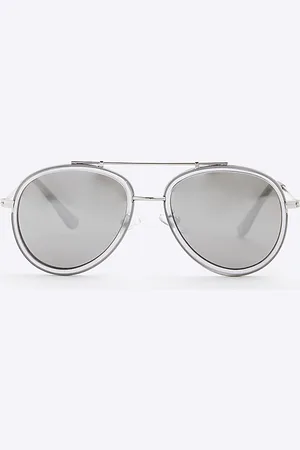 River Island Boys Metal Aviator Sunglasses