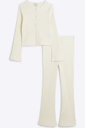 River Island Girls Long Sleeve Cardigan Set