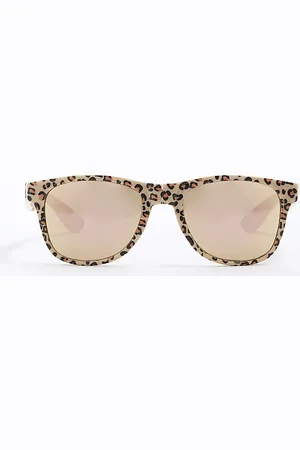 River Island Girls Foldable Leopard Sunglasses