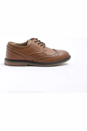 River Island Boys Faux Leather Shoes