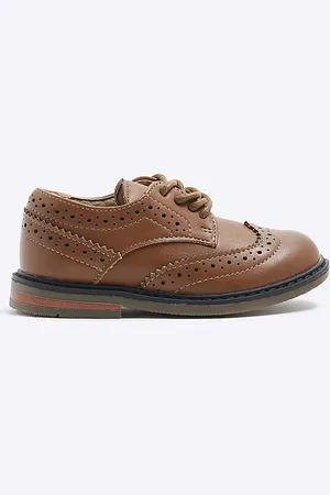 River Island Mini Boys Faux Leather Shoes
