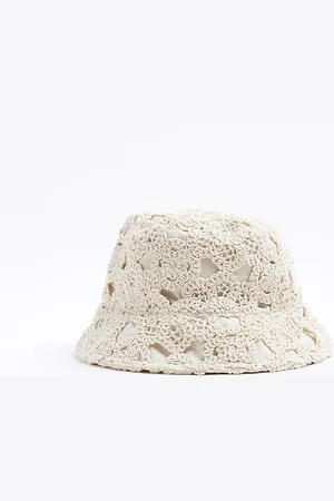 River Island Mini Girls Sequin Crochet Bucket Hat