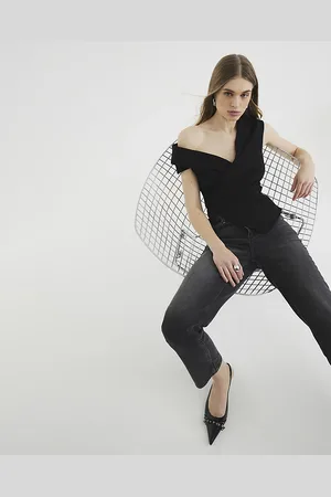 River Island Womens Drape Wrap Top