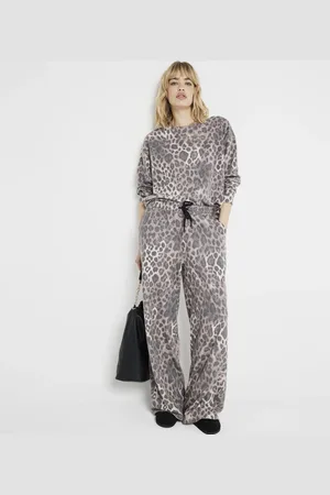 River Island Womens Leopard Print Sweatshirt