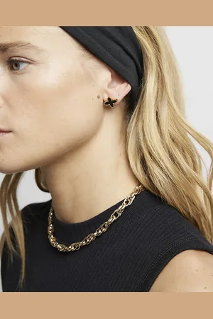 River Island Womens Petal Stud Earrings