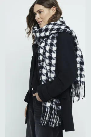 River Island Womens Dogtooth Scarf