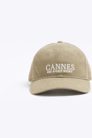 River Island Womens Cannes Embroidered Cap