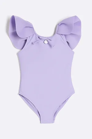 River Island Mini Girls Shell Charm Swimsuit