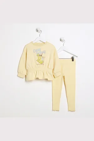River Island Mini Girls Sweatshirt And Leggings Set