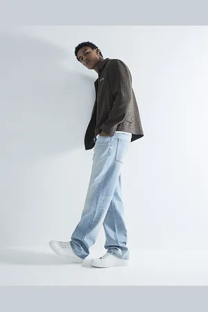 River Island Mens Denim Straight Leg Jeans