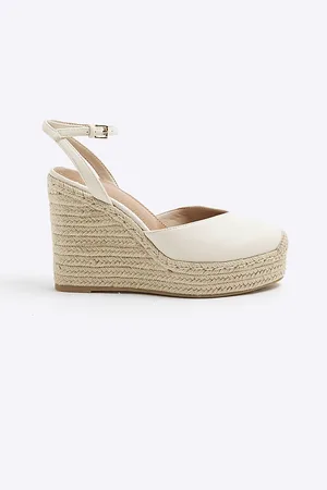 River Island Womens Espadrille Sling Back Wedges