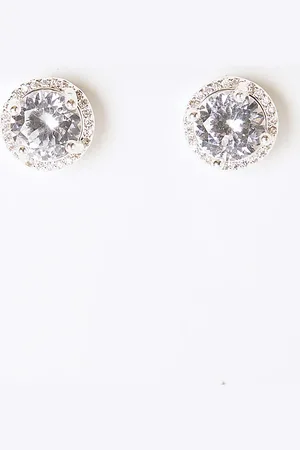 River Island Womens Halo Stud Earrings