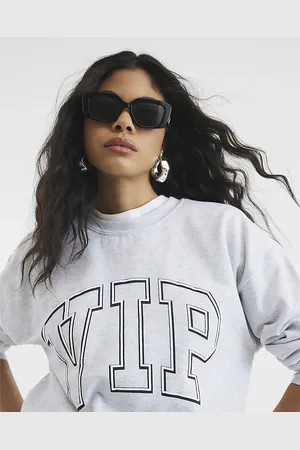 River Island Womens Vip Print Sweatshirt