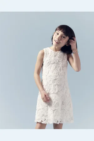 River Island Girls 3D Floral Shift Dress