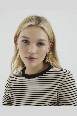 River Island Womens Eiffel Tower Drop Earrings