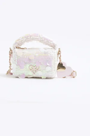 River Island Girls Sequin Cross Body Bag