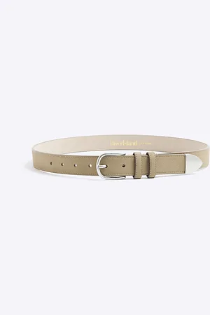 River Island Mens Western Metal End Belt