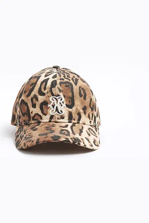 River Island Womens Leopard Print Cap