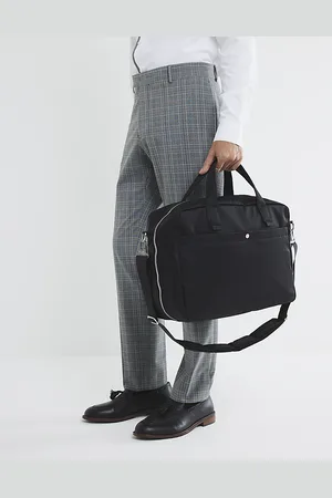 River Island Mens Nylon Commuter Bag