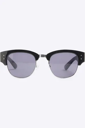 River Island Mens Plastic Chunky Wayfarer Sunglasses