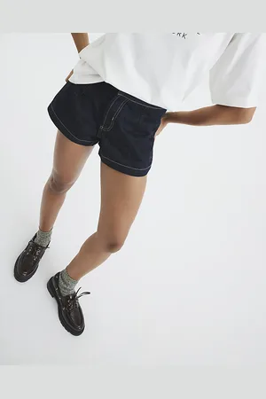 River Island Womens Denim Tailored Shorts