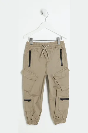 River Island Mini Boys Front Pocket Cargo Joggers