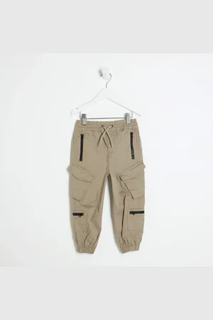 River Island Mini Boys Front Pocket Cargo Joggers