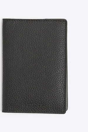 River Island Mens Leather Passport Holder