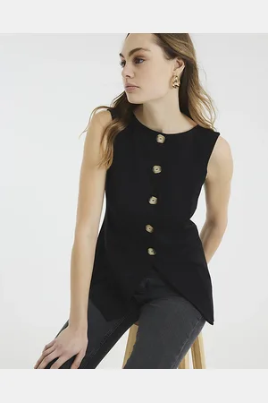 River Island Womens Longline Waistcoat