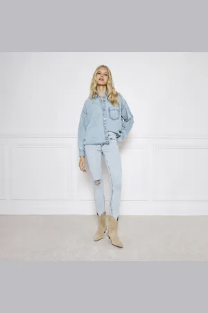 River Island Womens Mid Rise Molly Sculpted Skinny Jeans
