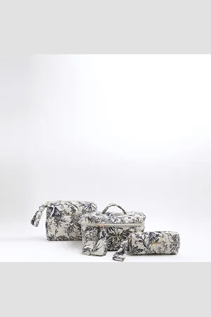 River Island Womens Floral Make Up Bag Bundle