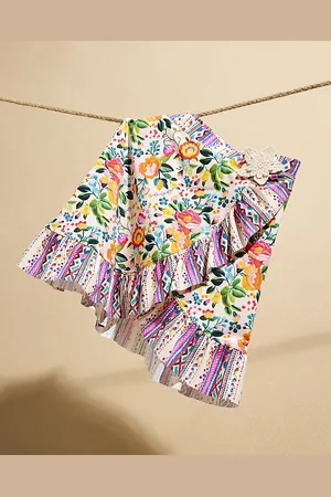 River Island Girls Floral Del Maar Swim Skirt