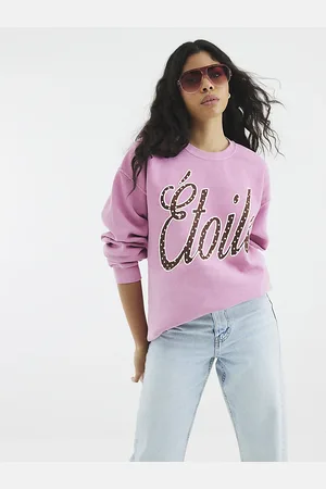 River Island Womens Long Sleeve Etoile Slogan Sweatshirt