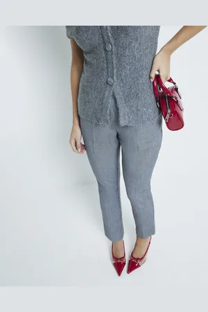 River Island Womens Petite Slim Cigarette Trousers