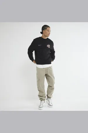 River Island Mens Regular Fit Japanese Sweatshirt