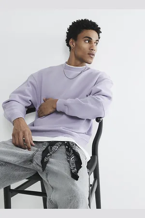 River Island Mens Oversized Essentials Sweatshirt