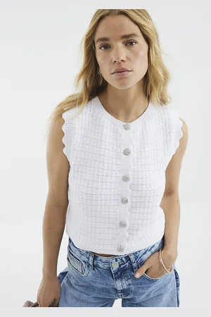 River Island Womens Knit Waistcoat