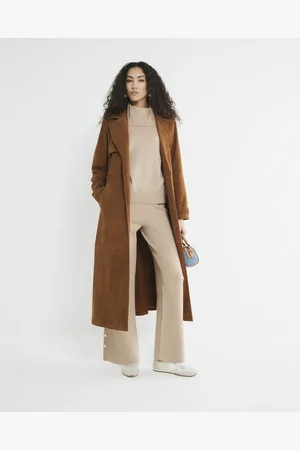 River Island Womens Straight Leg Knitted Trousers