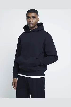 River Island Mens Regular Fit Essential Hoodie