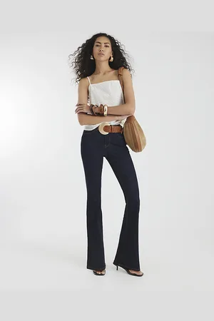 River Island Womens Mid Rise Bootcut Jeans