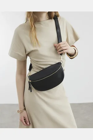 River Island Womens Leather Cross Body Bum Bag