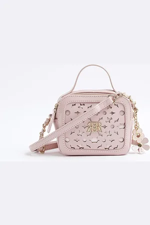 River Island Girls Floral Laser Cut Cross Body Bag