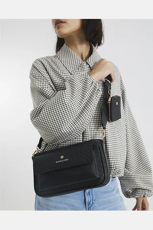 River Island Womens Ri Monogram Utility Cross Body Bag