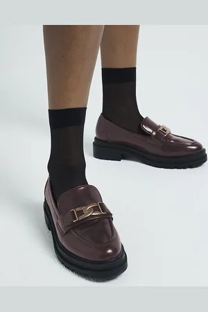 River Island Womens Trim Chunky Loafers