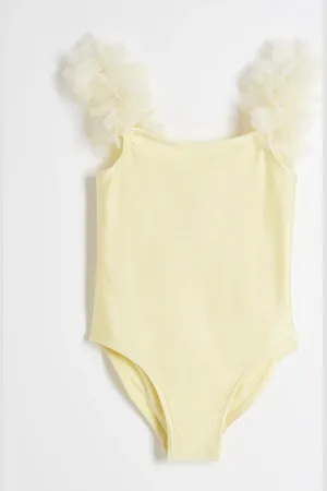 River Island Mini Girls 3D Flower Swimsuit