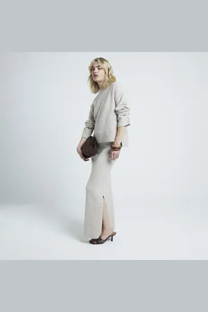 River Island Womens Knit Maxi Skirt