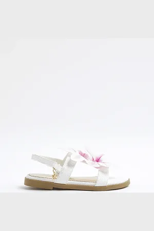 River Island Girls Orchid Flower Sandals