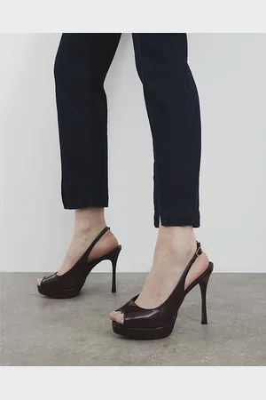 River Island Womens Peep Toe Court Heels