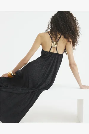 River Island Womens Sleeveless Plisse Maxi Dress