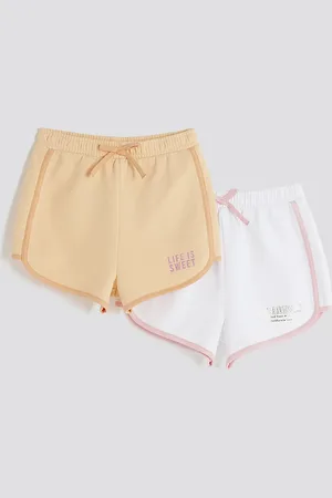 River Island Girls 2 Pack Runner Shorts